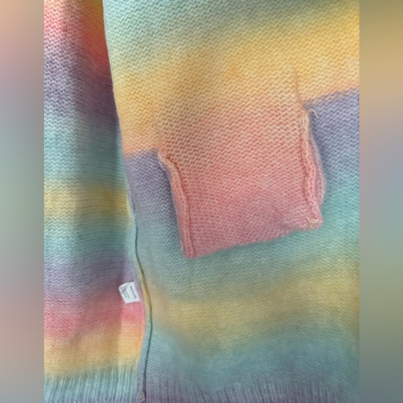 Women’s Colorful Knit Cardigan - Picture 5 of 7